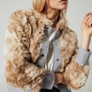 Fur Bomber Jacket